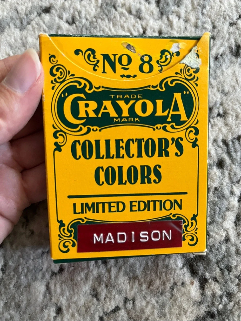 Crayola collectors colors limited edition 1991